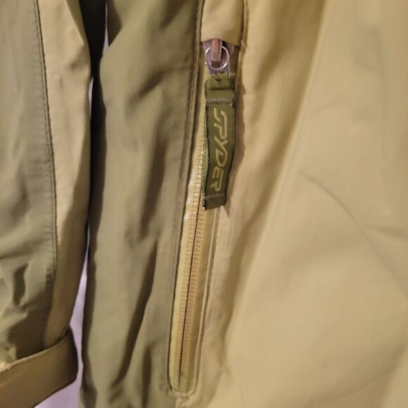 SPYDER Women's Ski Jacket Reflective Yellow Size 12 - Picture 7 of 9